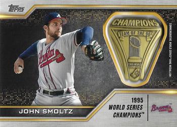 2021 Topps - World Series Rings Commemorative Manufactured Relics #WSR-JSM John Smoltz Front