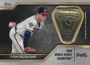 2021 Topps - World Series Rings Commemorative Manufactured Relics #WSR-TG Tom Glavine Front