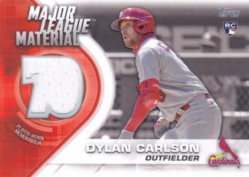 2021 Topps - Major League Material Relics (Series Two) #MLM-DC Dylan Carlson Front
