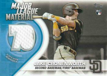 2021 Topps - Major League Material Relics (Series Two) #MLM-JC Jake Cronenworth Front