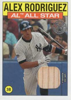 2021 Topps - 1986 Topps Baseball 35th Anniversary All-Stars Relics #86ASR-AR Alex Rodriguez Front