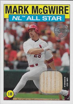 2021 Topps - 1986 Topps Baseball 35th Anniversary All-Stars Relics #86ASR-MM Mark McGwire Front