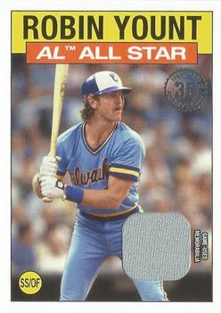 2021 Topps - 1986 Topps Baseball 35th Anniversary All-Stars Relics #86ASR-RY Robin Yount Front