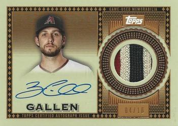 2021 Topps - Reverence Patch Autographs (Series 2) #RAP-ZG Zac Gallen Front