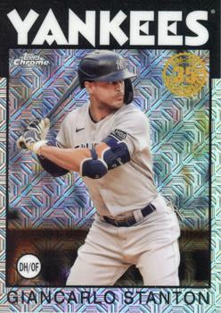 2021 Topps - 1986 Topps Baseball 35th Anniversary Chrome Silver Pack (Series Two) #86TC-4 Giancarlo Stanton Front