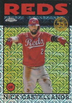 2021 Topps - 1986 Topps Baseball 35th Anniversary Chrome Silver Pack (Series Two) #86TC-88 Nick Castellanos Front