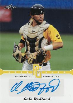 2013 Leaf Perfect Game - Autographs Gold #A-CB2 Cole Bedford Front