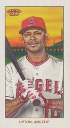 2021 Topps 206 - Polar Bear Back (Wave 3 Exclusive) #NNO Justin Upton Front