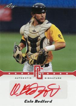 2013 Leaf Perfect Game - Autographs Red #A-CB2 Cole Bedford Front