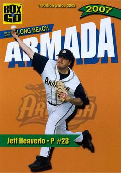 2007 Long Beach Armada #NNO Jeff Heaverlo Front