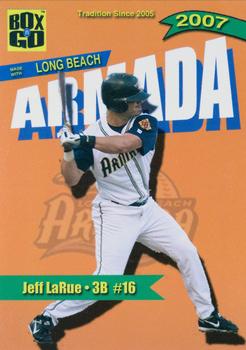2007 Long Beach Armada #NNO Jeff LaRue Front