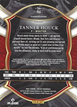 2021 Panini Select - Holo Prizm #46 Tanner Houck Back