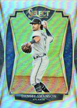 2021 Panini Select - Holo Prizm #109 Dansby Swanson Front