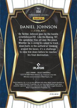 2021 Panini Select - Holo Prizm #186 Daniel Johnson Back