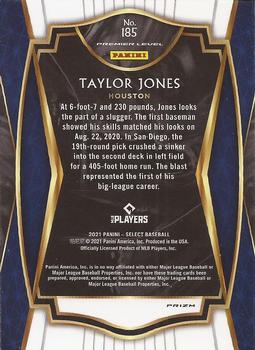 2021 Panini Select - Scope Prizm #185 Taylor Jones Back