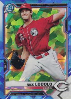 2021 Bowman Sapphire Edition #BCP-20 Nick Lodolo Front