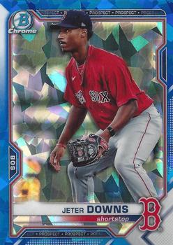 2021 Bowman Sapphire Edition #BCP-107 Jeter Downs Front