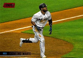 2021 Stadium Club - Red Foil #53 Starling Marte Front