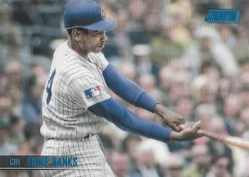 2021 Stadium Club - Blue Foil #145 Ernie Banks Front