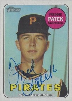 2018 Topps Heritage - Real One Autographs High Number #ROA-FP Freddie Patek Front