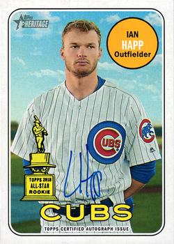 2018 Topps Heritage - Real One Autographs High Number #ROA-IH Ian Happ Front