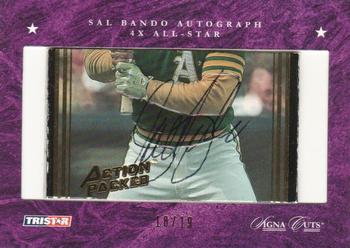 2008 TriStar Signa Cuts Baseball Edition - Vintage / Deceased / Star #NNO Sal Bando Front