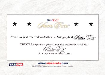 2008 TriStar Signa Cuts Baseball Edition - Fan Favorite / Rising Star #NNO Edwin Encarnacion Back