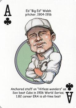 2006 Hero Decks Chicago White Sox South Side Edition Baseball Heroes Playing Cards #A♣ Ed Walsh Front