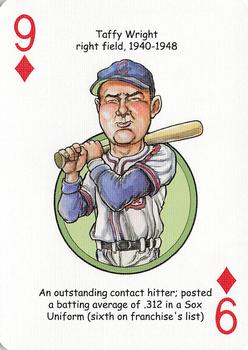 2006 Hero Decks Chicago White Sox South Side Edition Baseball Heroes Playing Cards #9♦ Taffy Wright Front