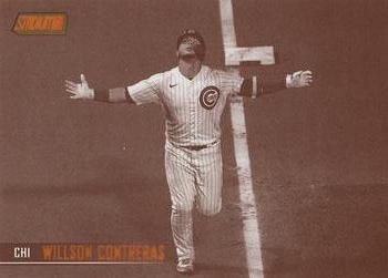 2021 Stadium Club - Sepia #22 Willson Contreras Front