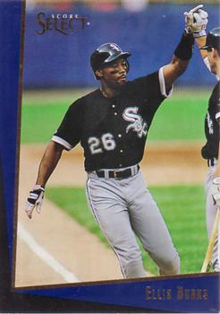 1993 Select Rookie & Traded #10T Ellis Burks Front