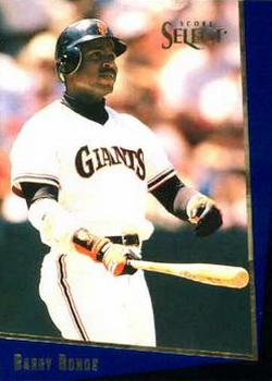 1993 Select Rookie & Traded #23T Barry Bonds Front