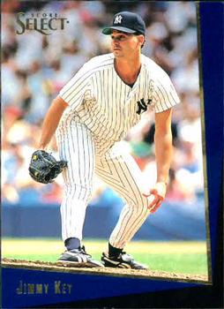 1993 Select Rookie & Traded #13T Jimmy Key Front