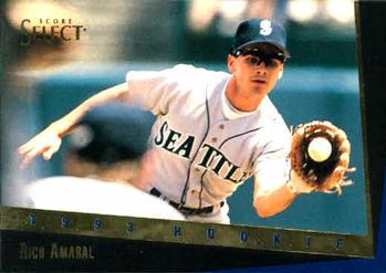 1993 Select Rookie & Traded #145T Rich Amaral Front