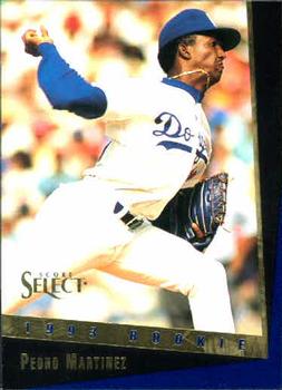 1993 Select Rookie & Traded #36T Pedro Martinez Front