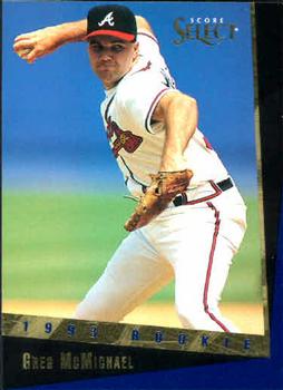 1993 Select Rookie & Traded #59T Greg McMichael Front