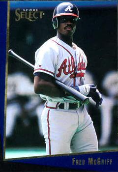 1993 Select Rookie & Traded #5T Fred McGriff Front