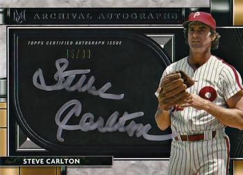 2021 Topps Museum Collection - Archival Autograph #AA-SCA Steve Carlton Front
