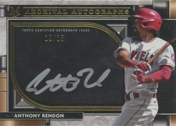 2021 Topps Museum Collection - Archival Autographs Gold #AA-AR Anthony Rendon Front
