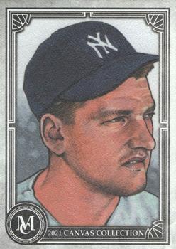 2021 Topps Museum Collection - Canvas Collection Reprints #CCR-2 Roger Maris Front