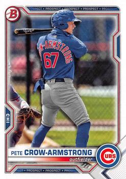 2021 Bowman Draft #BD-12 Pete Crow-Armstrong Front