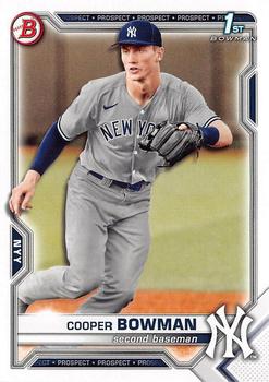 2021 Bowman Draft #BD-87 Cooper Bowman Front