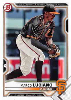 2021 Bowman Draft #BD-131 Marco Luciano Front