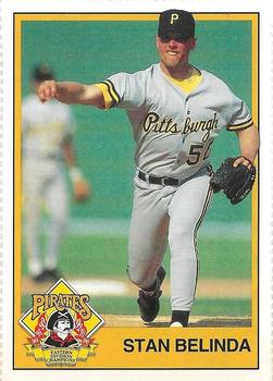 1993 Hills Pittsburgh Pirates Kids Club #NNO Stan Belinda Front