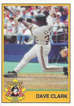 1993 Hills Pittsburgh Pirates Kids Club #NNO Dave Clark Front