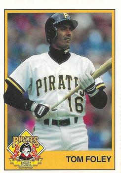 1993 Hills Pittsburgh Pirates Kids Club #NNO Tom Foley Front