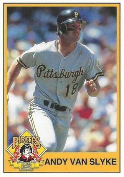 1993 Hills Pittsburgh Pirates Kids Club #NNO Andy Van Slyke Front