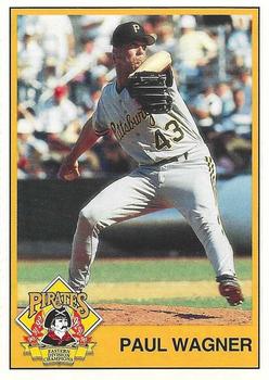 1993 Hills Pittsburgh Pirates Kids Club #NNO Paul Wagner Front