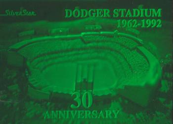 1992 SilverStar Holograms #NNO Dodger Stadium Front