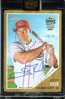 2021 Topps Archives Signature Series Retired Player Edition - Scott Rolen #205 Scott Rolen Front